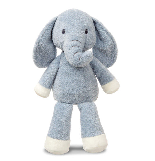 Aurora, 61225, Baby Elly Elephant, Soft Toy, 14In, Blue and White